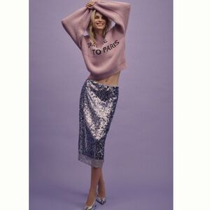 Anthro Maeve sequin skirt